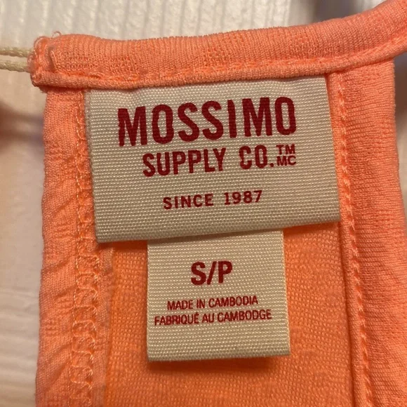 NWOT Mossimo Peach Spaghetti Strap Dress…size S - Picture 3 of 4